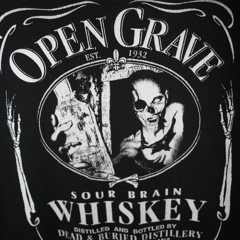 Women's T-Shirt M Open Graves Whiskey - Sigh Co. Graphics